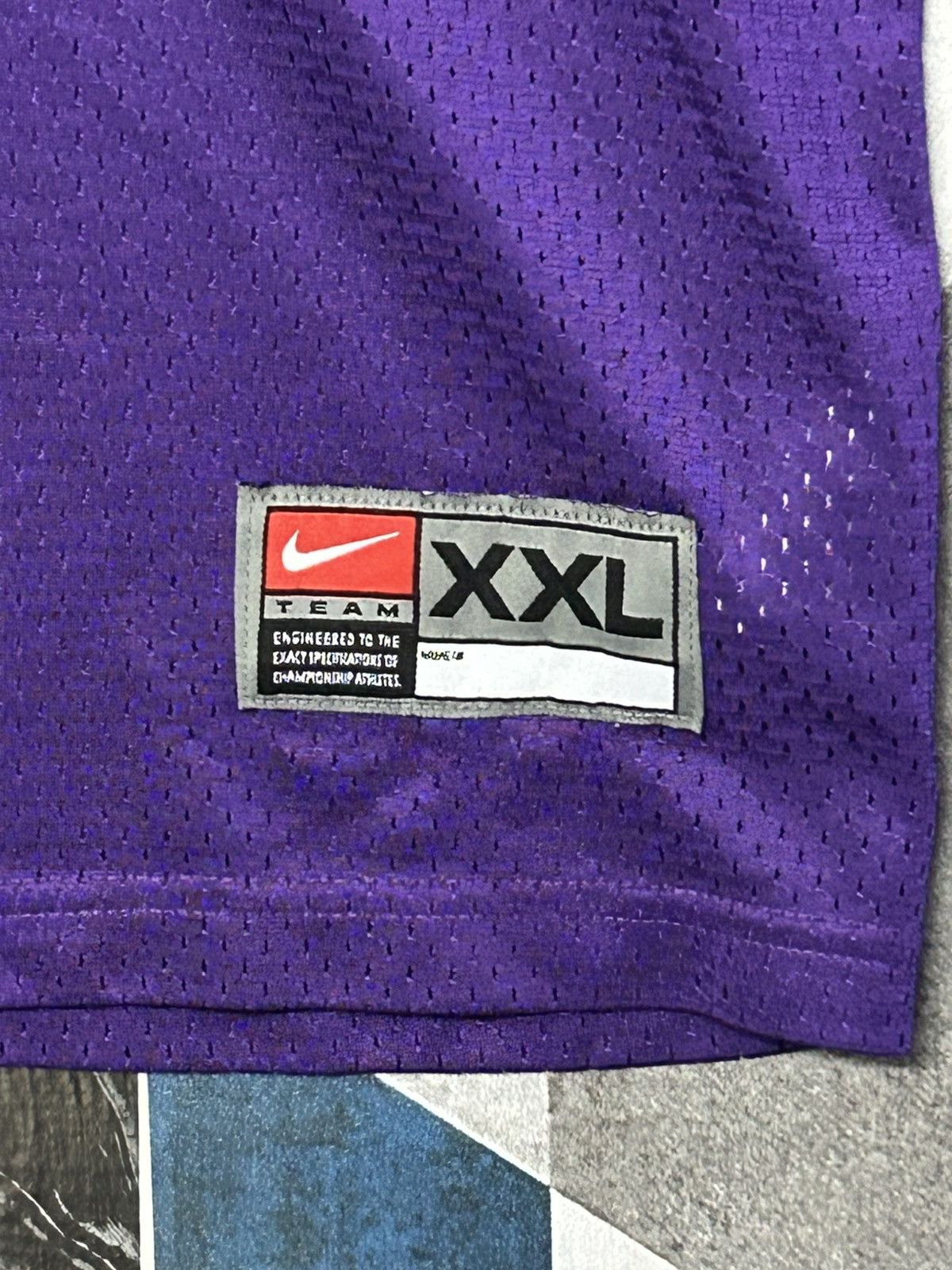 MLB × Nike 🔥 Vintage NFL NIKE Minessota Vikings Cris Carter Jersey Home Size US XXL / EU 58 / 5 - 7 Thumbnail