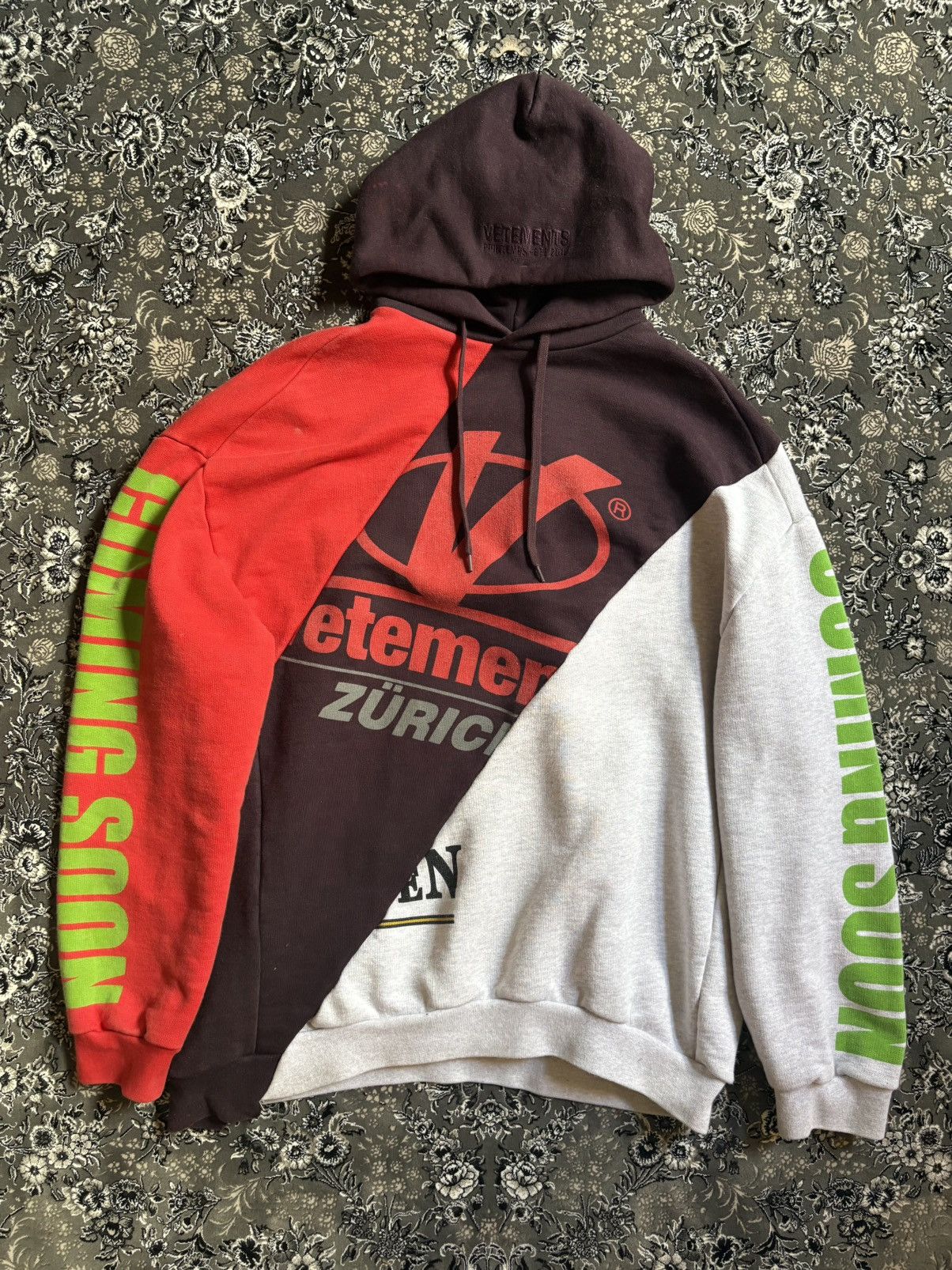 Vetements SS18 Zurich Reconstructed Hoodie
