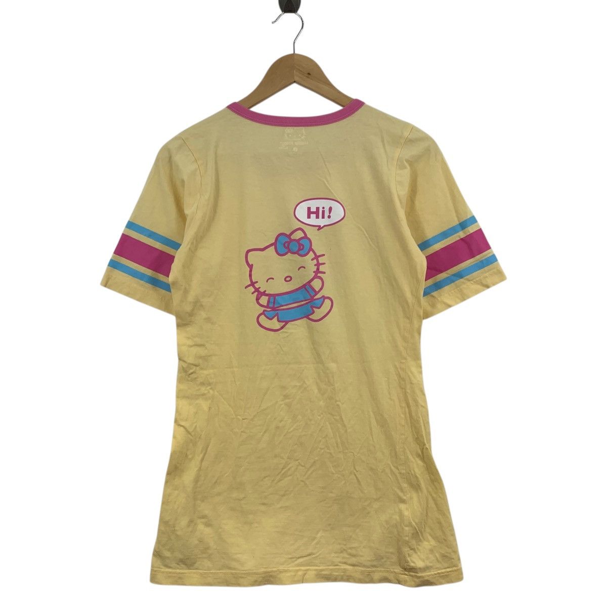 Vintage HELLO KITTY By SANRIO Character Cartoon Short Sleeve Tshirt Size L / US 10 / IT 46 - 4 Thumbnail