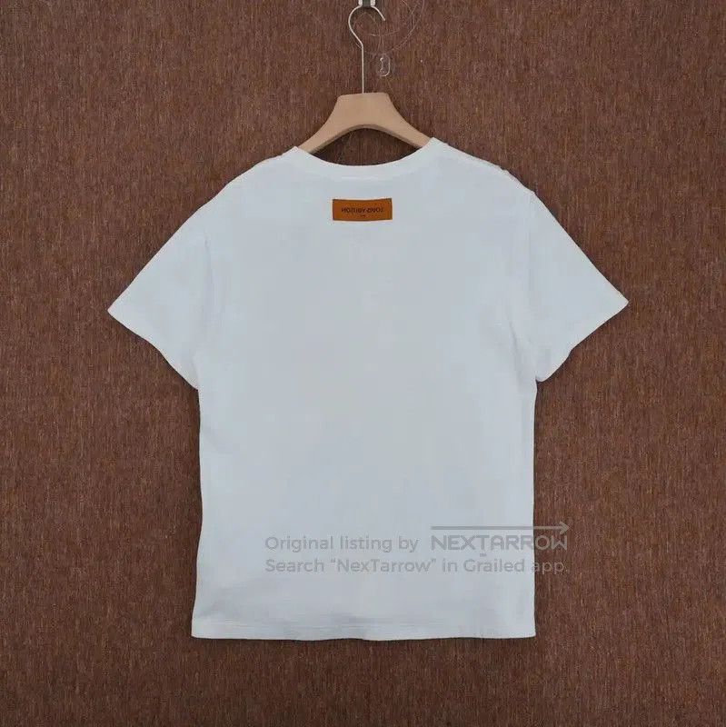 Louis Vuitton Louis Vuitton White Short Sleeve T-Shirt . Size US M / EU 48-50 / 2 - 2 Thumbnail