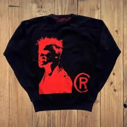 Japanese Brand × Vintage street loose pullover sweater personality casual Size US L / EU 52-54 / 3 - 4 Thumbnail