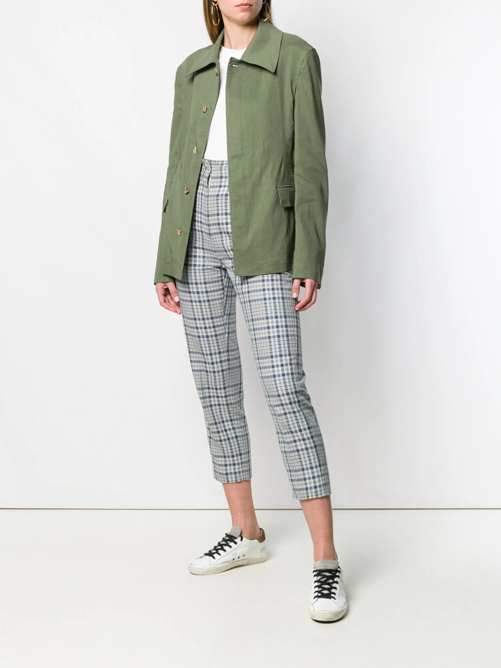 Golden Goose o1y0725 Blazer in Military Green Size S / US 4 / IT 40 - 5 Thumbnail