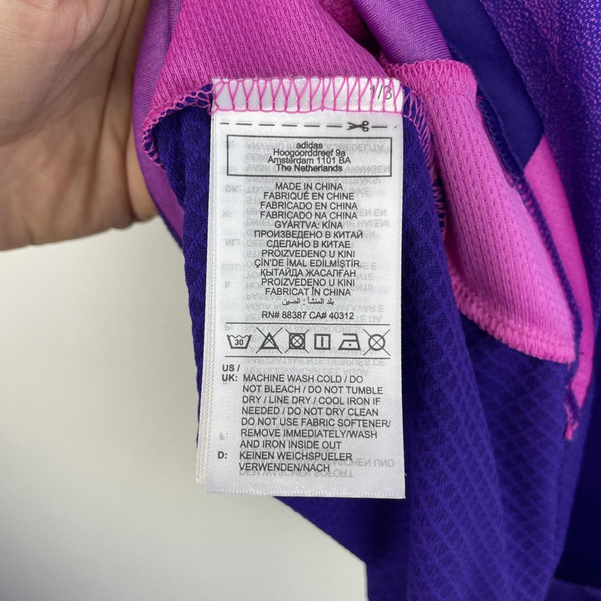 Adidas Germany Jonathan Tah Adidas Pink Jersey Euro 2024 size XL Size US XL / EU 56 / 4 - 9 Thumbnail