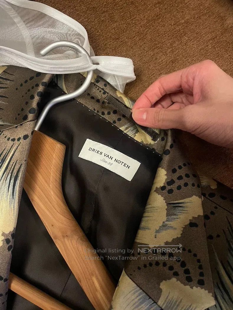Dries Van Noten Dries Van Noten Ginkgo Blazer. Size US S / EU 44-46 / 1 - 7 Thumbnail