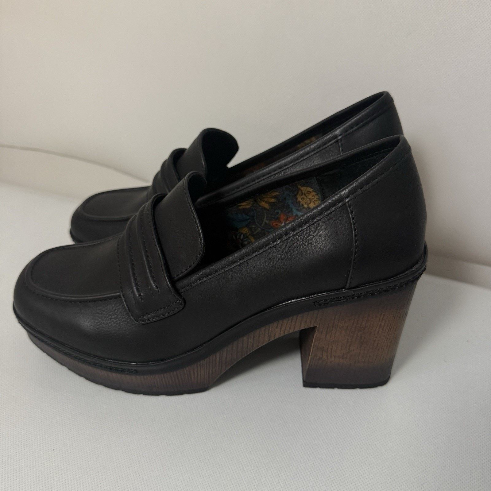 Other Korks Regina Loafers Heel Platform Penny Career Preppy Shoes Size US 9 / IT 39 - 4 Thumbnail