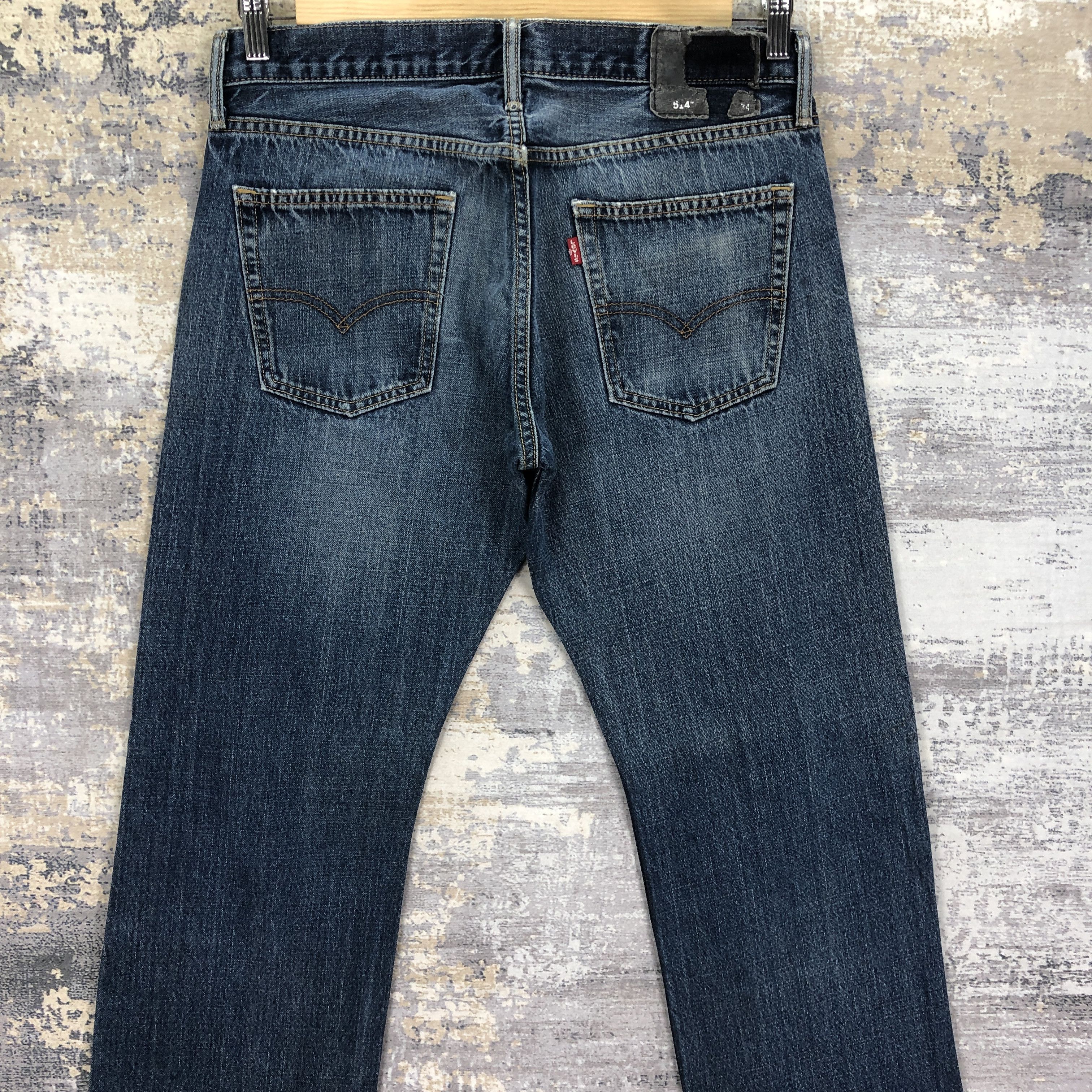 Levi's Vintage Y2K Levis 514 Faded Jeans Levi's Straight Denim Size US 32 / EU 48 - 4 Thumbnail