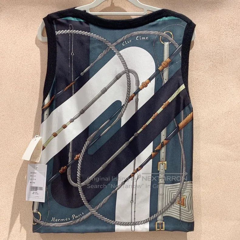 Hermes Hermes Silk Sleeveless Dress Size XXS / US 00 / IT 34 - 1 Thumbnail