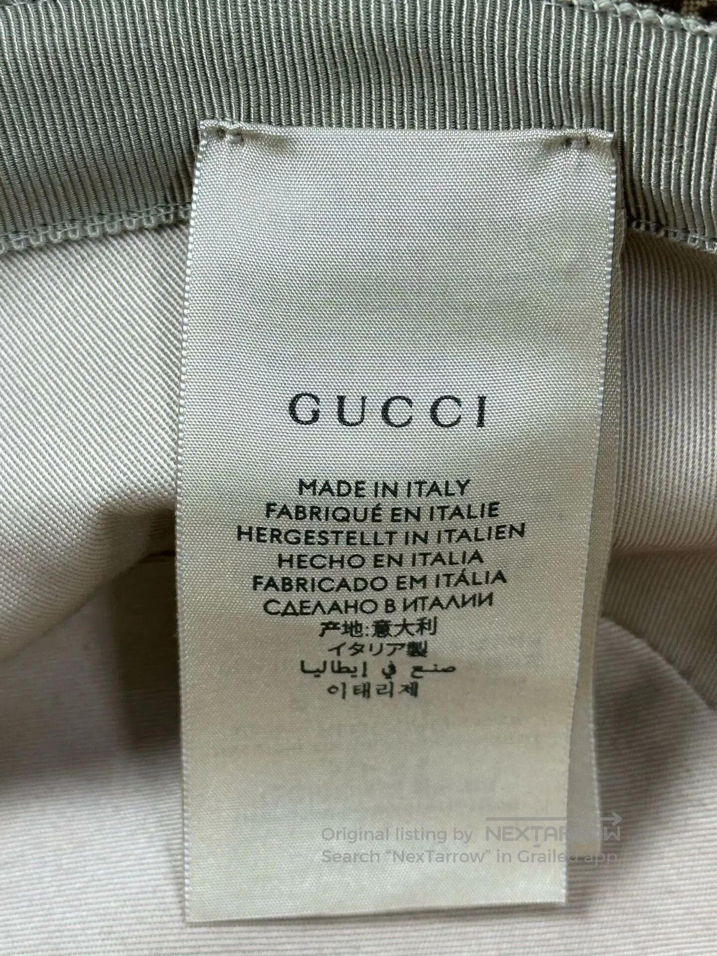 Gucci Gucci Brown Double G Logo Fisherman Hat. Size ONE SIZE - 4 Thumbnail