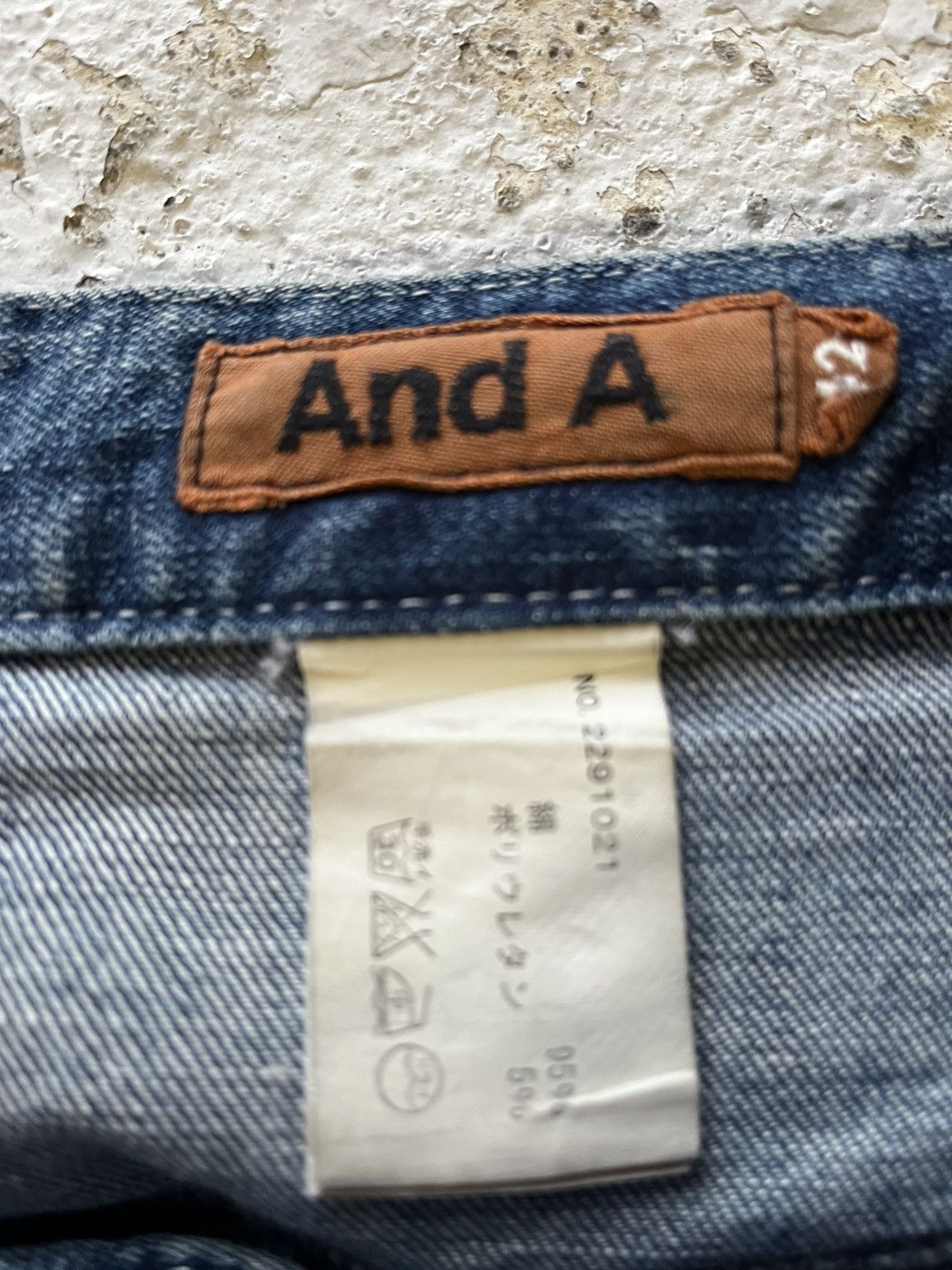 Japanese Brand Distressed And A Japan Denim Size US 32 / EU 48 - 10 Thumbnail