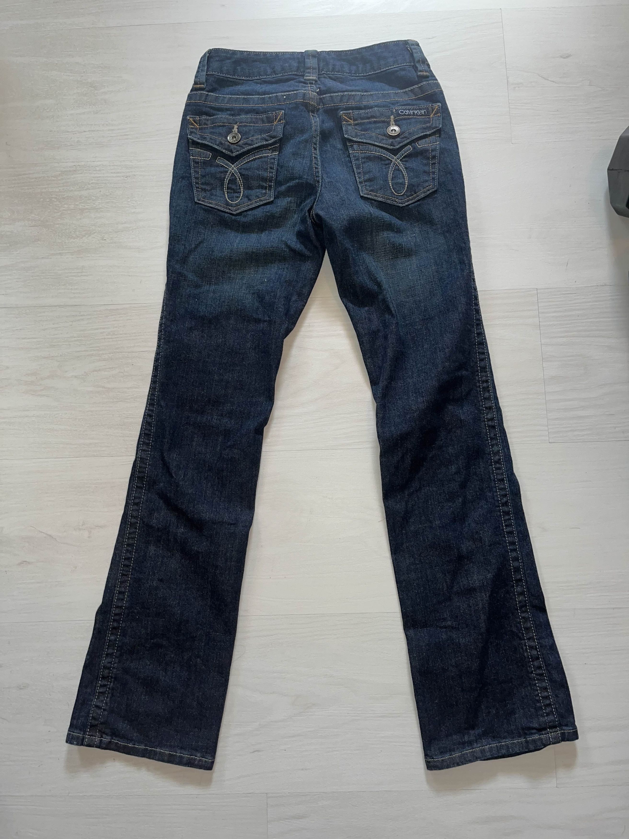 Calvin Klein Vintage Y2K Calvin Klein Bootcut Flared Jeans Size 26" / US 2 / IT 38 - 1 Thumbnail