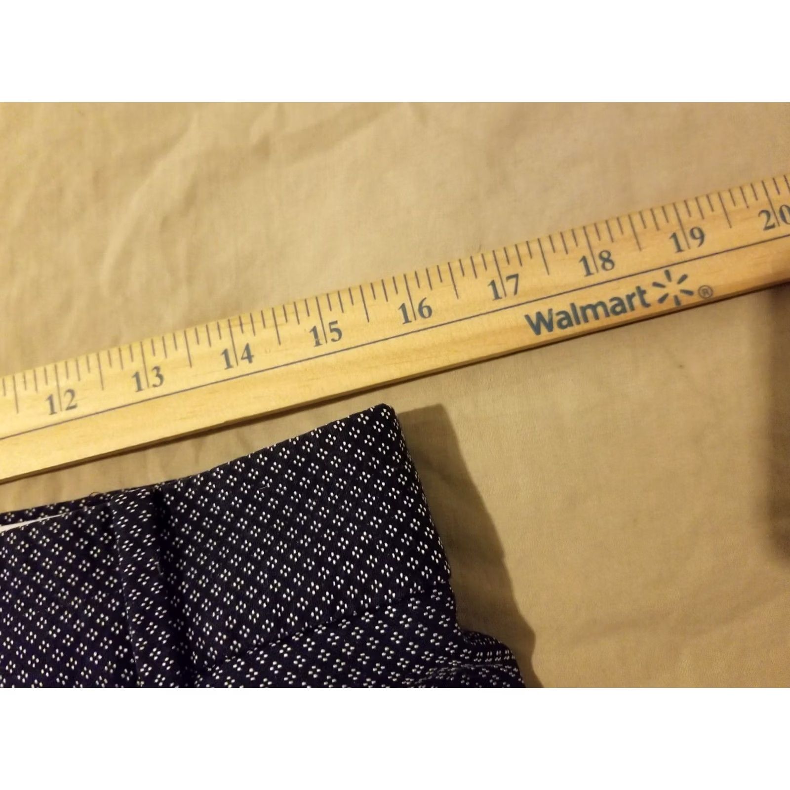 Talbots Womens Talbots Dress Pants 6 Navy Blue Cotton Chino Trouser Stretch Khaki Slack Size 28" / US 6 / IT 42 - 6 Thumbnail