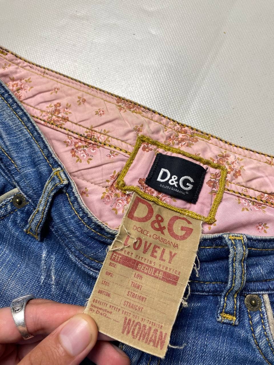 Dolce & Gabbana Vintage Jeans Dolce & Gabbana Size 25" / US 0 / IT 36 - 9 Thumbnail