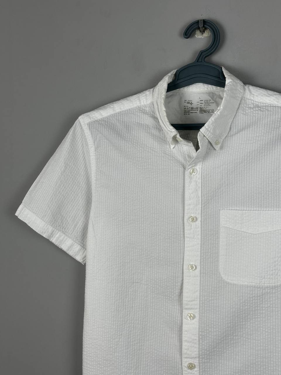 Muji Muji Japan Summer Shirt Button-Up Short Sleeve Size US L / EU 52-54 / 3 - 3 Thumbnail