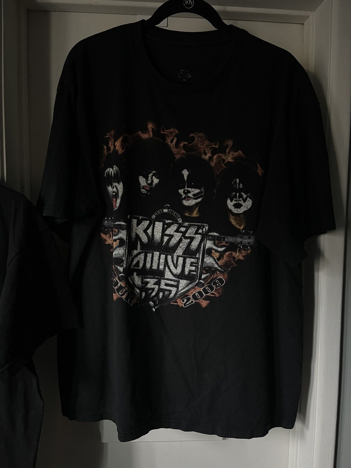 image of 2009 Kiss Band T-Shirt in Black, Men's (Size XL)