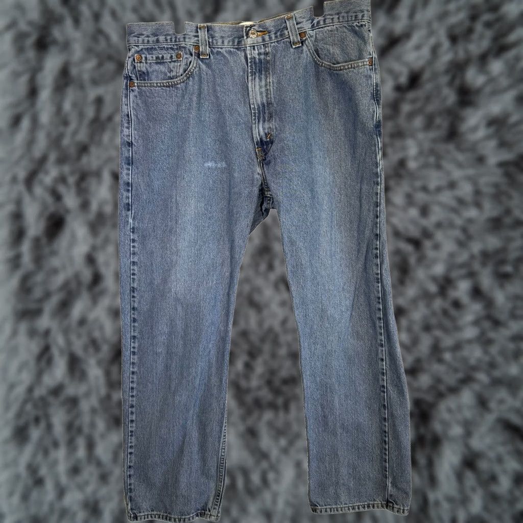 Levi's Levi’s 505 Jeans Men 38x30 Regular Fit Mid Rise Straight Blue Denim Classic Size US 38 / EU 54 - 1 Thumbnail