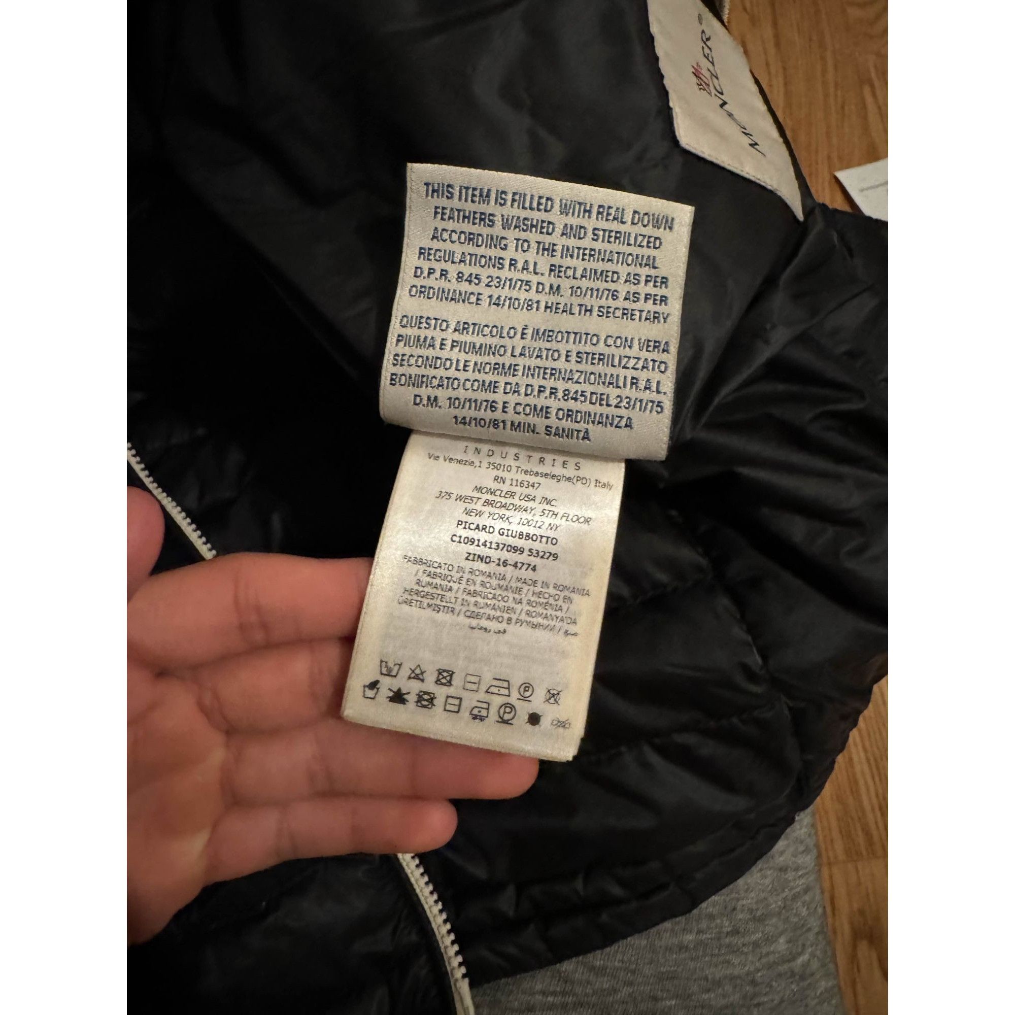 Moncler Moncler Picard Lightweight Down Jacket Size US S / EU 44-46 / 1 - 7 Thumbnail
