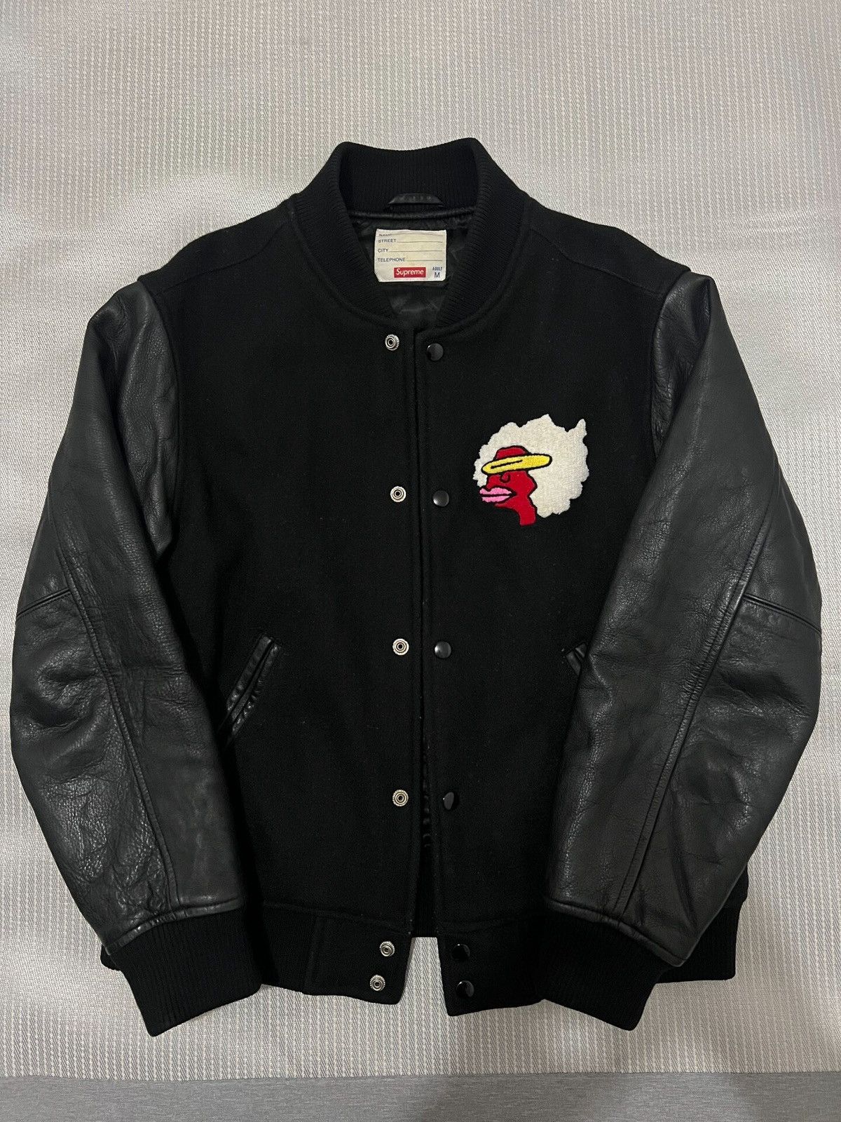 Supreme Supreme Crew Varsity Jacket | Grailed
