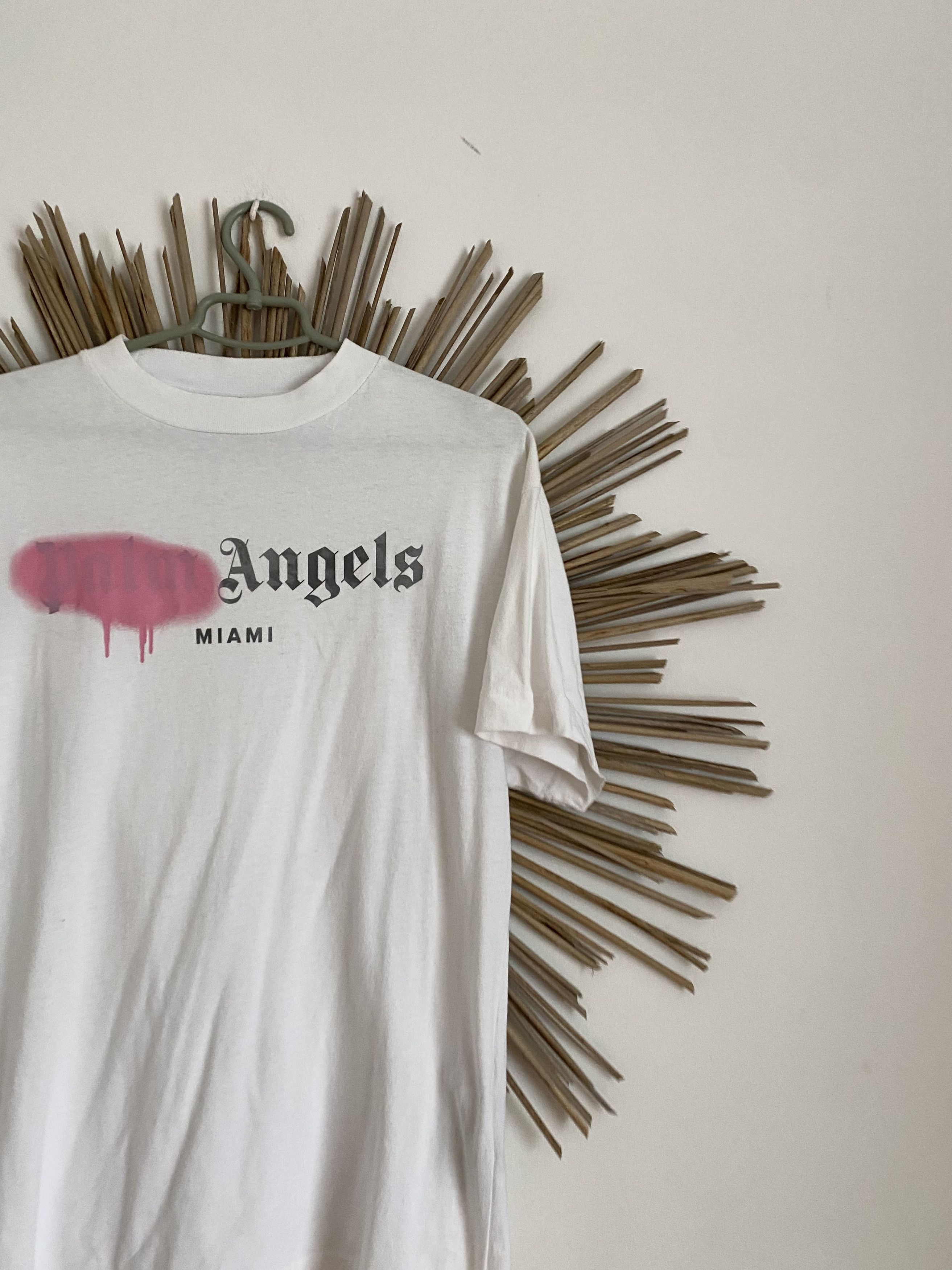 Palm Angels Palm Angels miami sprayed luxuty y2k t-shirt Size US S / EU 44-46 / 1 - 2 Thumbnail