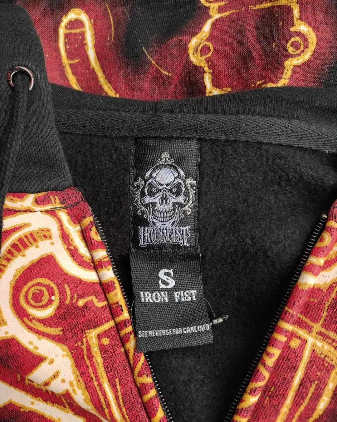 Japanese Brand 🔥Iron fist light skeleton zip hoodie🔥 Size US S / EU 44-46 / 1 - 4 Thumbnail
