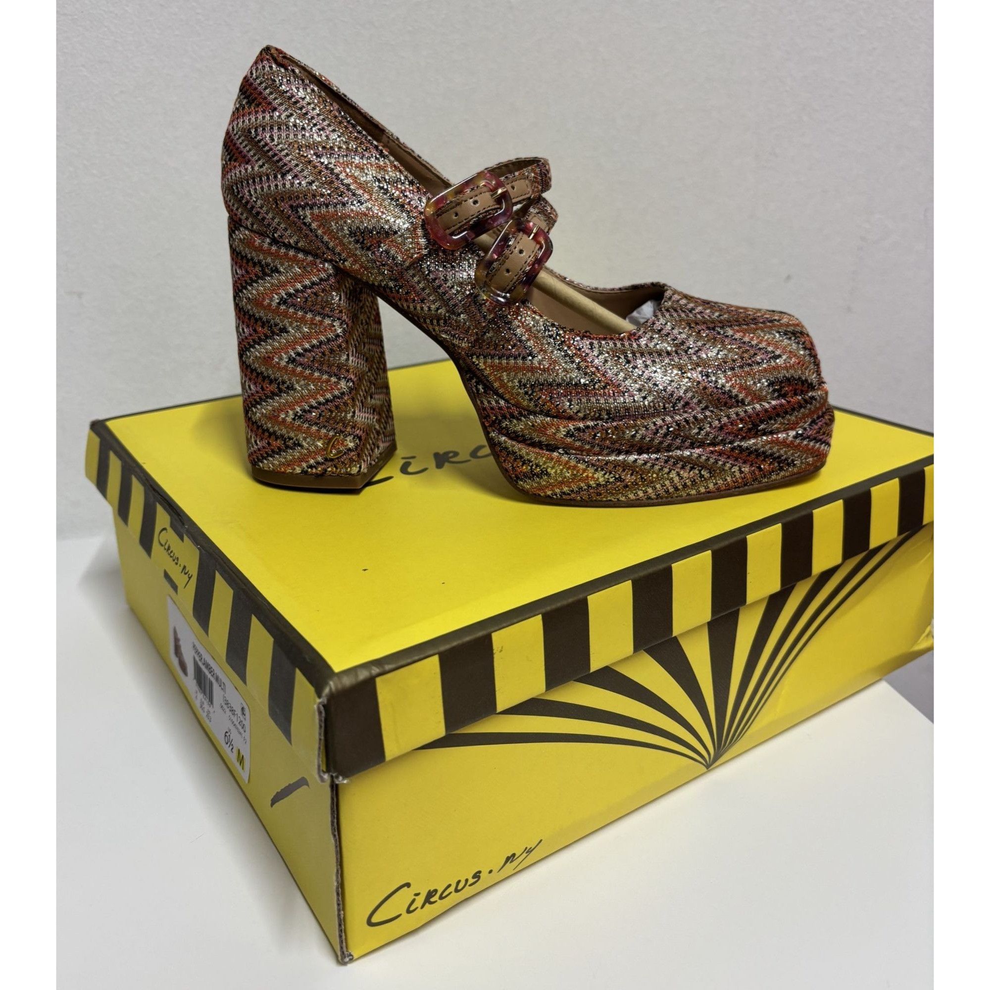 Other CIRCUS BY SAM EDELMAN / Pepper Womens Amber Multicolor / Zi Size US 7 / IT 37 - 6 Thumbnail
