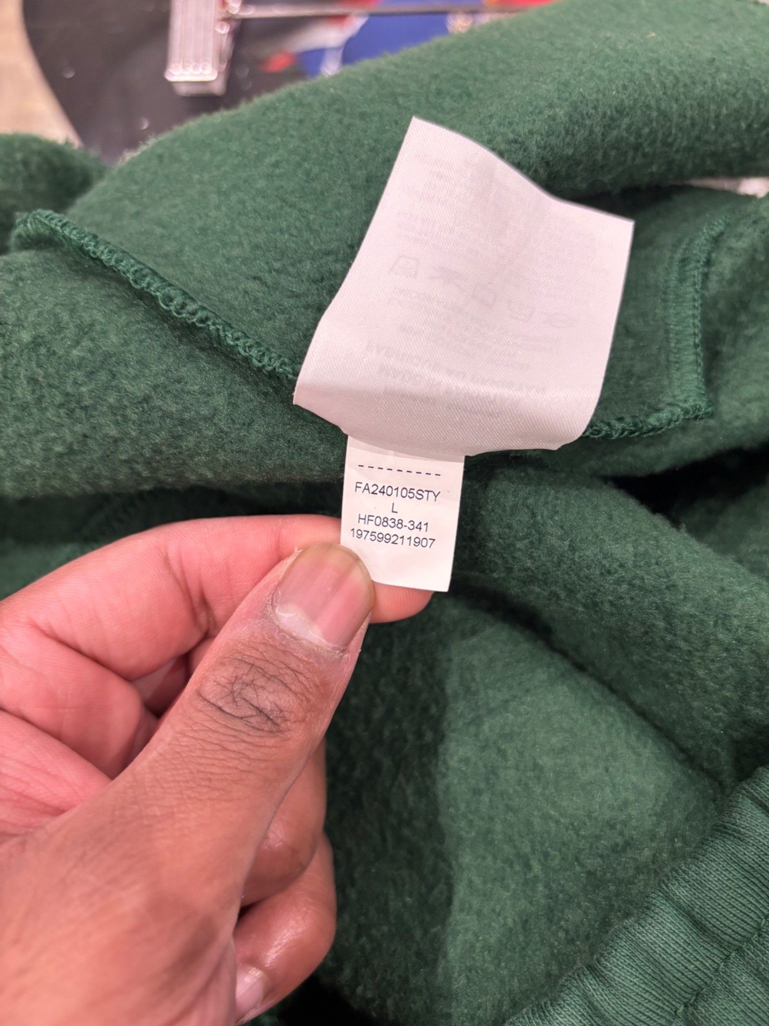 Supreme Supreme Jordan Sweatpant (FW24) Green Size US 34 / EU 50 - 6 Thumbnail