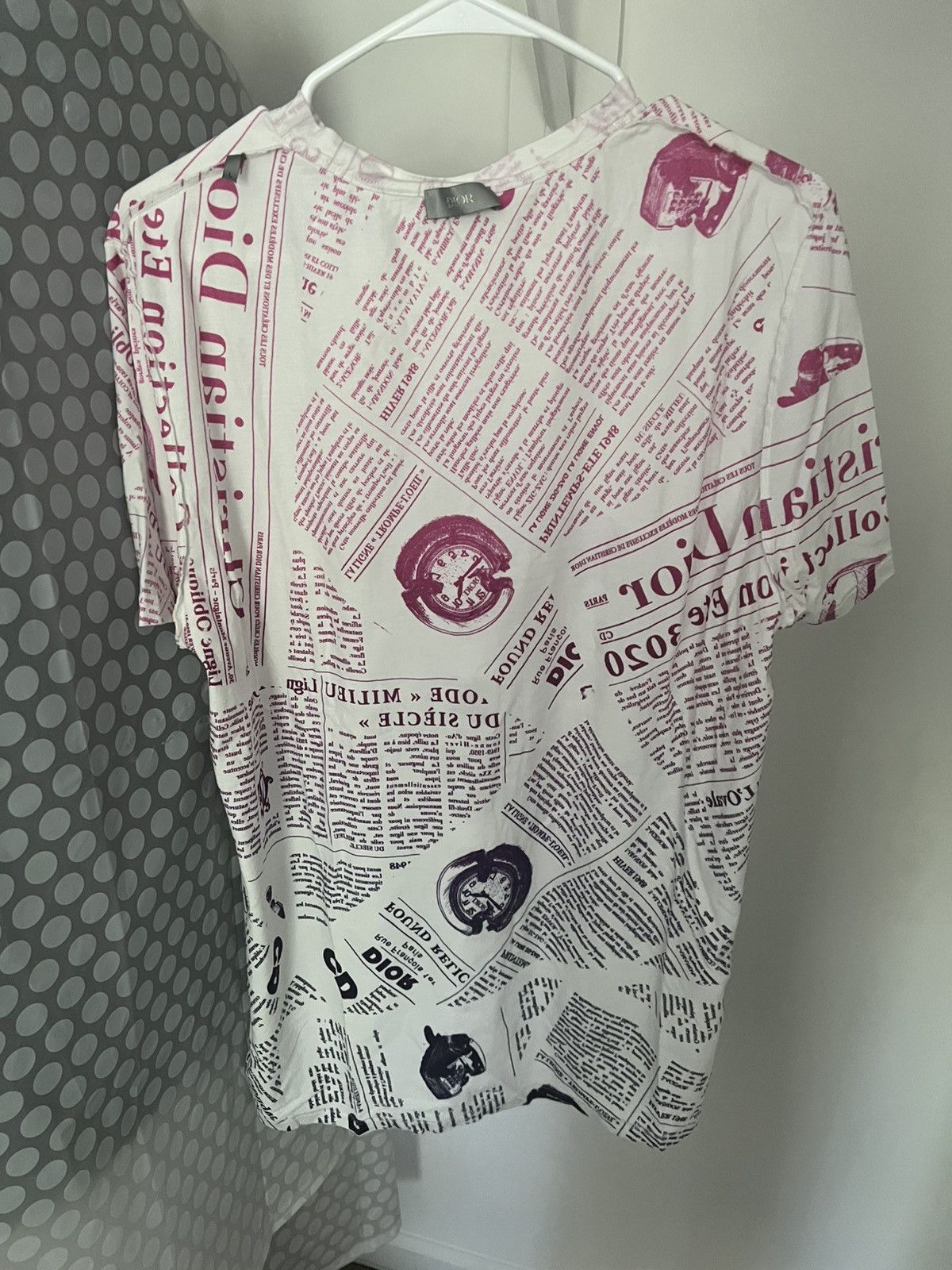 Dior Dior newspaper T shirt Size US L / EU 52-54 / 3 - 3 Thumbnail