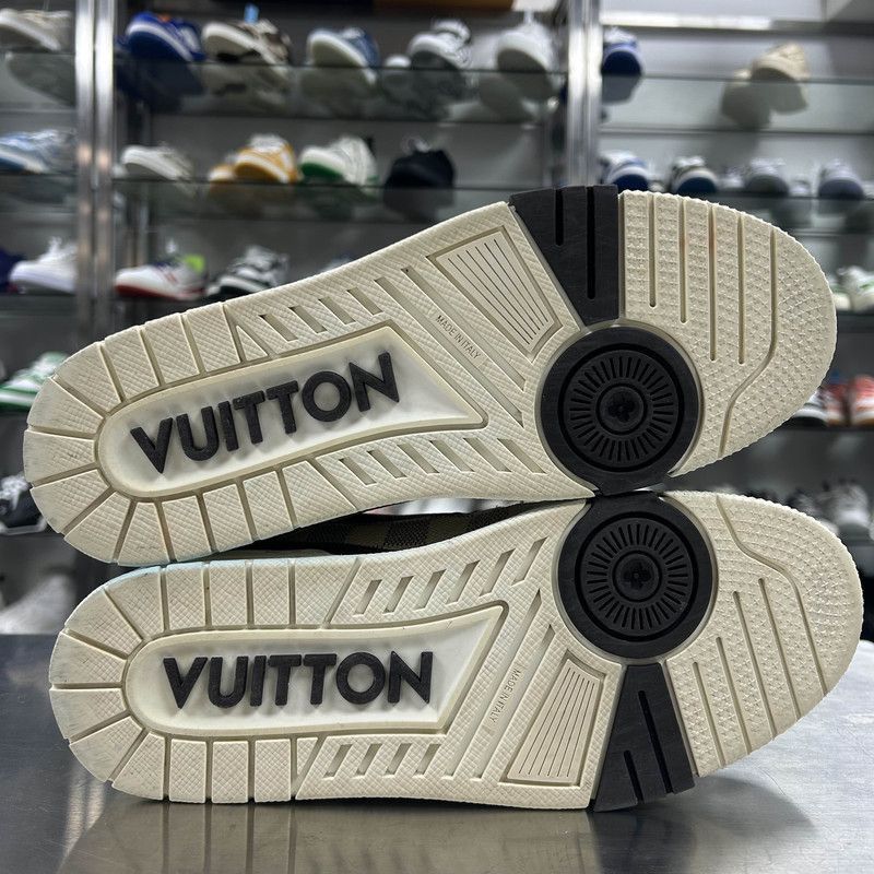 Louis Vuitton Louis Vuitton Checkerboard Low-Top Trainers -2508 Size US 8.5 / EU 41-42 - 4 Thumbnail
