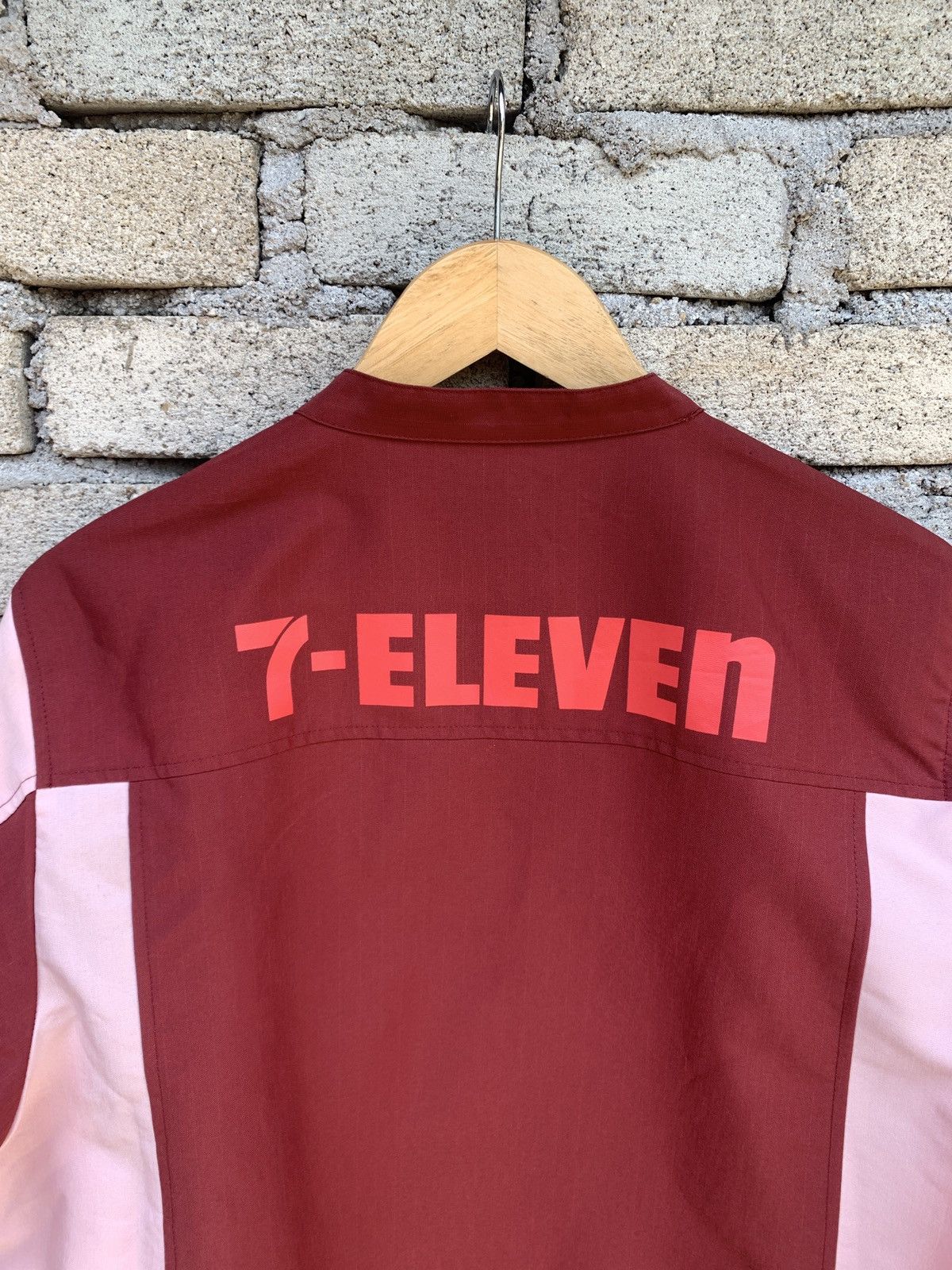 uniform experiment 👹Vintage 90s 7eleven Workers Zipper Uniform Size US M / EU 48-50 / 2 - 4 Thumbnail