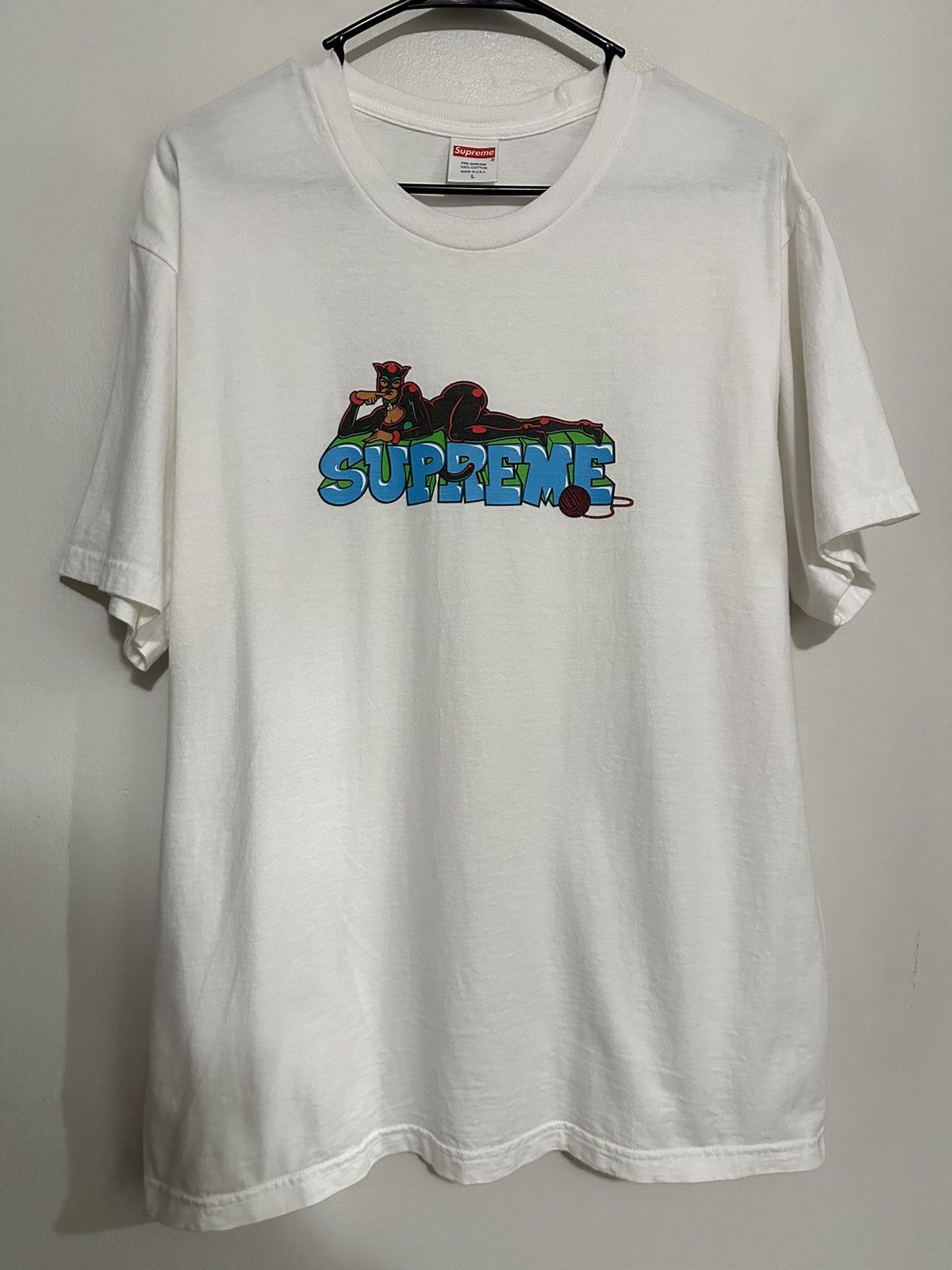 【新品】 Supreme Catwomen Tee 白 M Supreme Catwoman T Shirt | Grailed