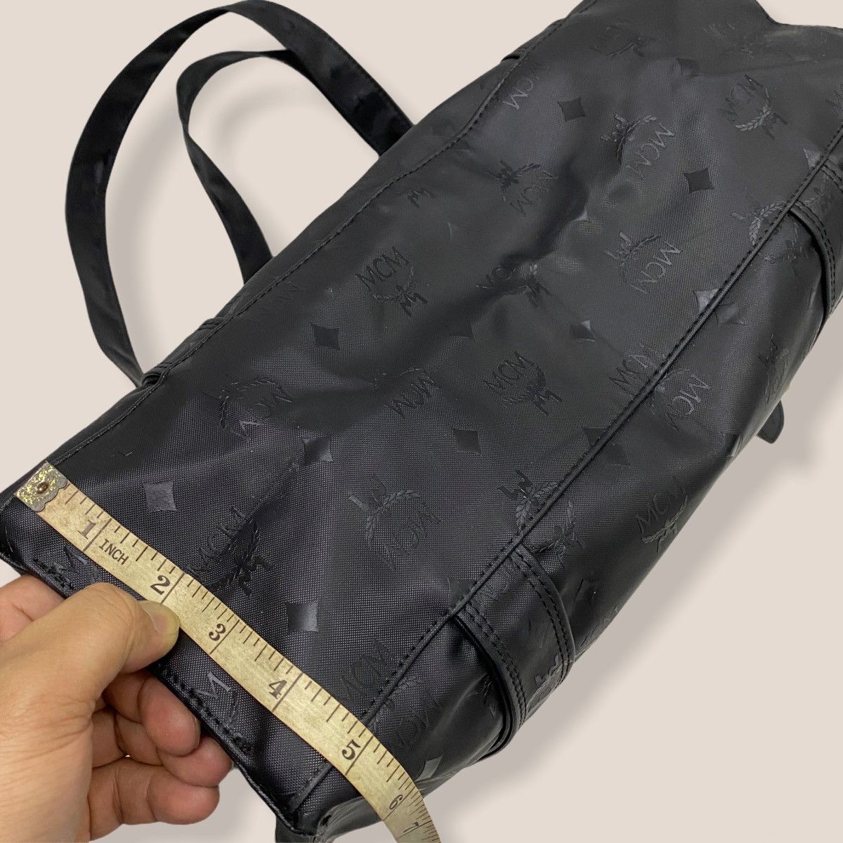 MCM ‼️LASTDROP‼️ VINTAGE MCM BLACK VISETOS NYLON LONG SHOULDER BAG Size ONE SIZE - 16 Thumbnail
