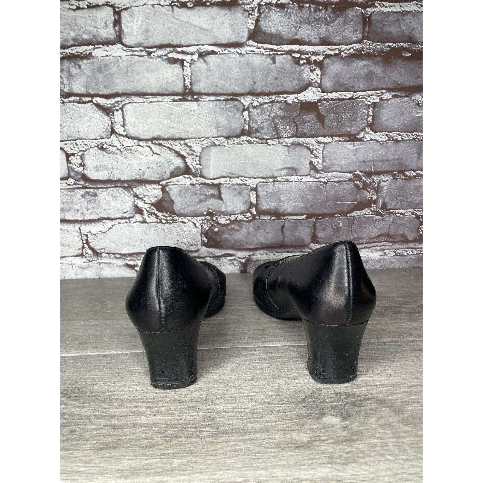 Beautiful Ful BeautiFeel Classic Black Mary Jane Heels Ankle Strap Latex S Size US 8 / IT 38 - 3 Thumbnail