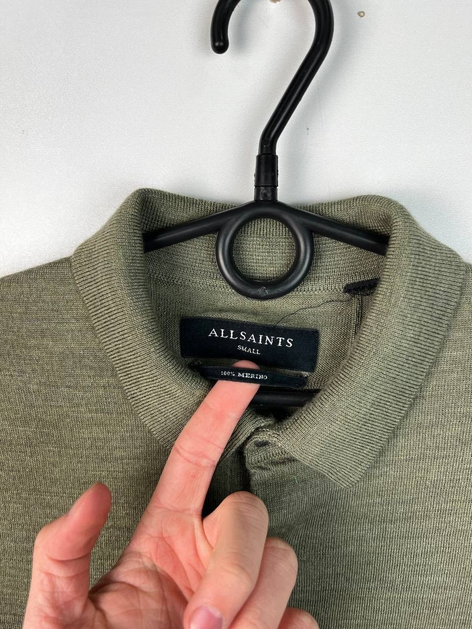 Allsaints Allsaints Merino luxury polo t-shirts size S Size US S / EU 44-46 / 1 - 3 Thumbnail