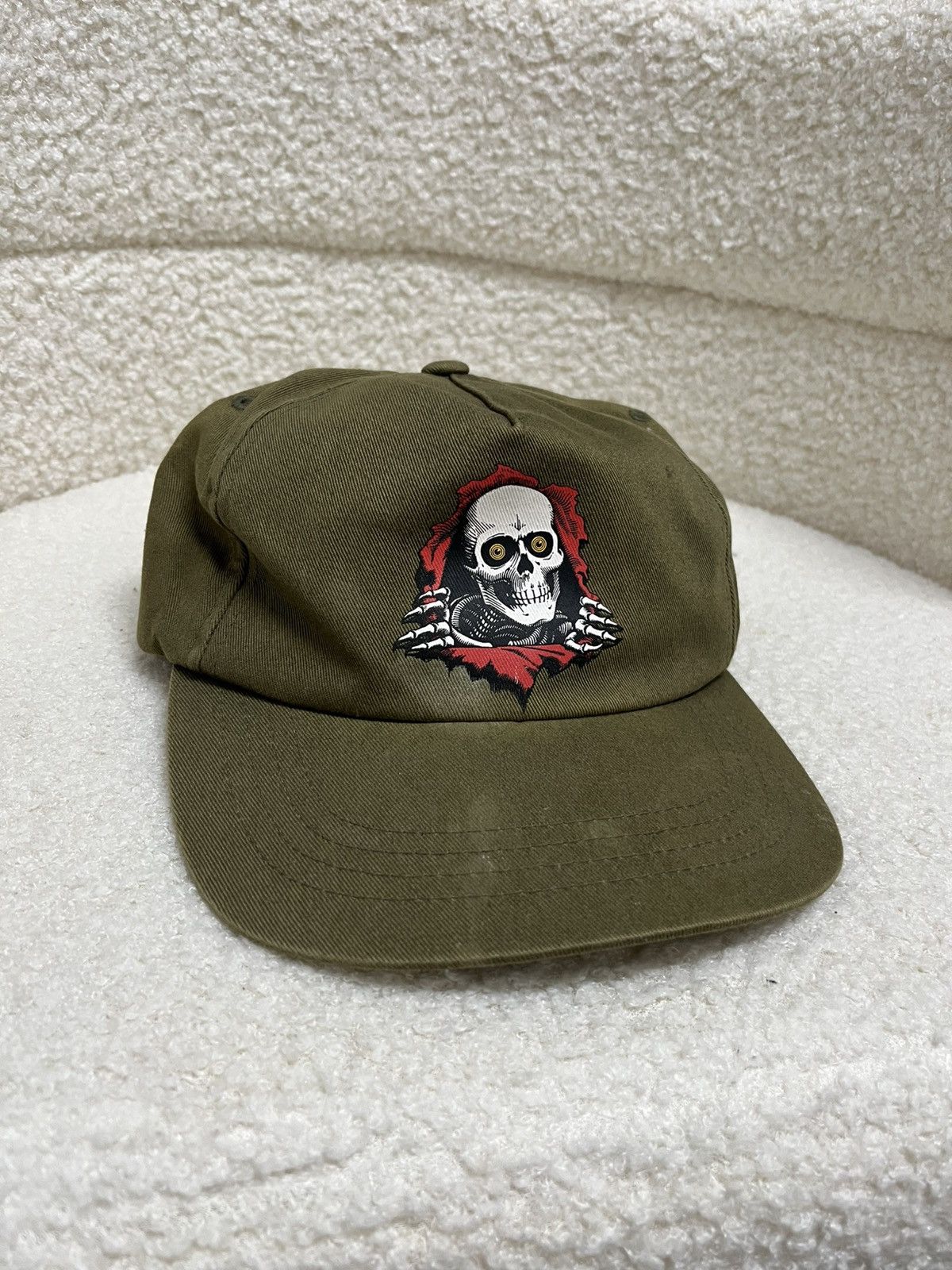 Powell Peralta VINTAGE HATS POWELL PERALTA SKATEBOARDS 90s RARE 🔥 Size ONE SIZE - 2 Thumbnail