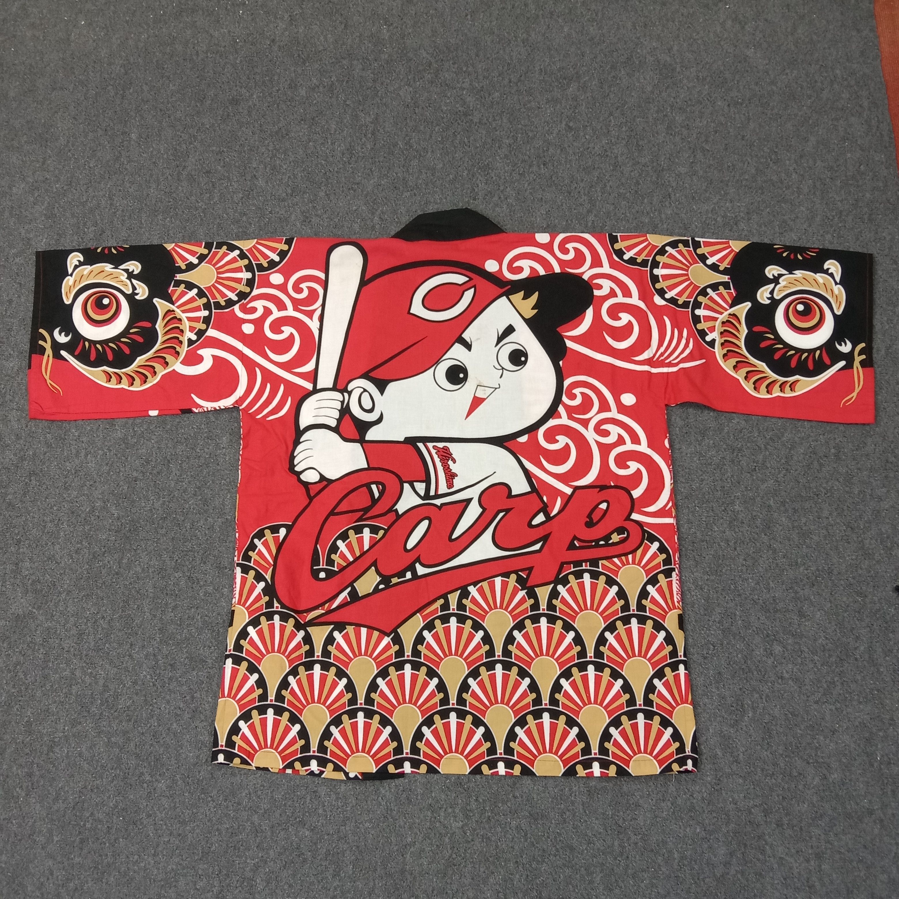 Japanese Brand Mike Carp MLB Kimono Japanese Traditional Jacket C255N19 Size US XL / EU 56 / 4 - 3 Thumbnail