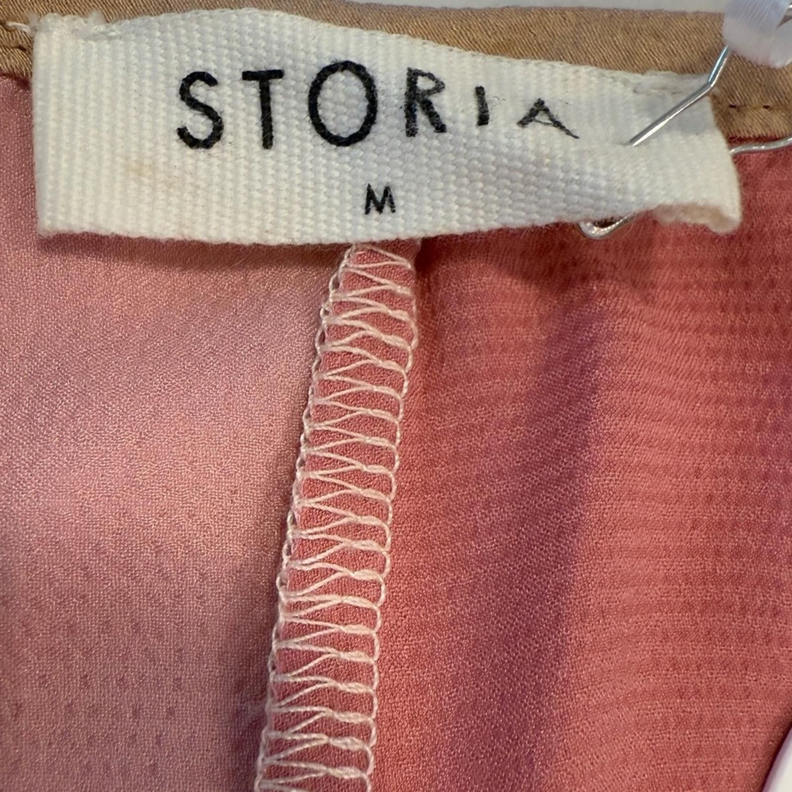 Other Storia pastel Striped Strappy Sleeveless Maxi Dress SZ Med Size M / US 6-8 / IT 42-44 - 3 Thumbnail
