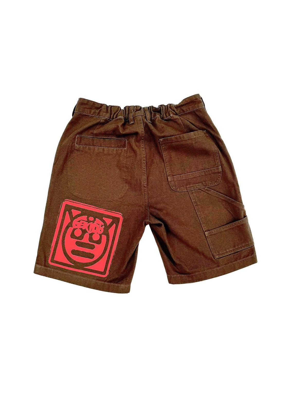 Designer × Japanese Brand GEKIDO.WORLD MOMO BROWN CANVAS SHORTS Size US 30 / EU 46 - 1 Thumbnail