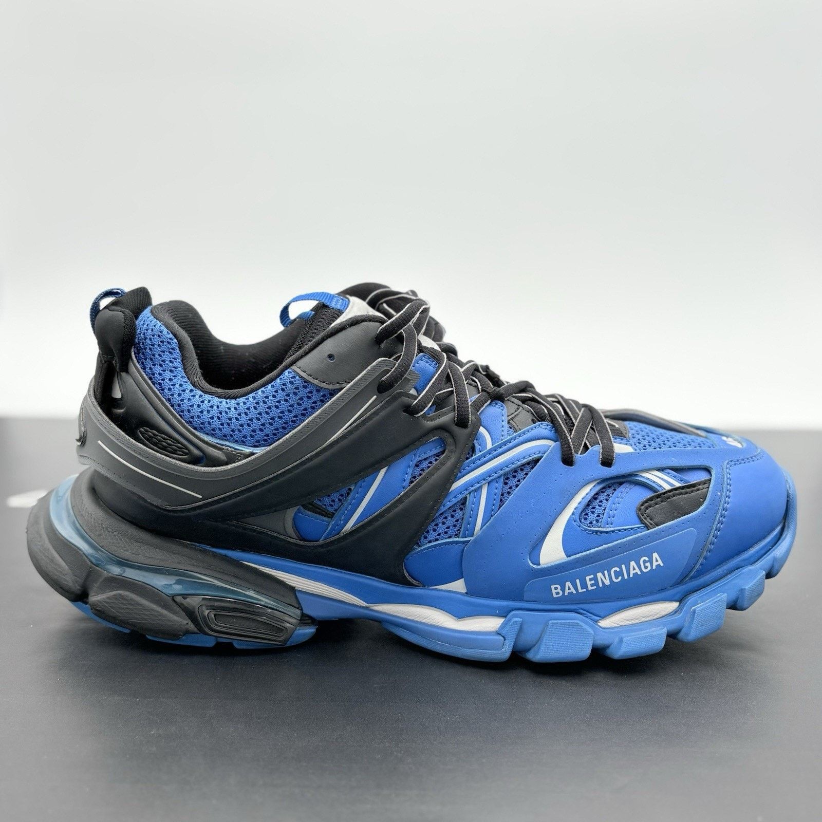 Balenciaga Balenciaga Track Sneaker ' Blue Black ' | SUPER CLEAN! Size US 13 / EU 46 - 2 Thumbnail