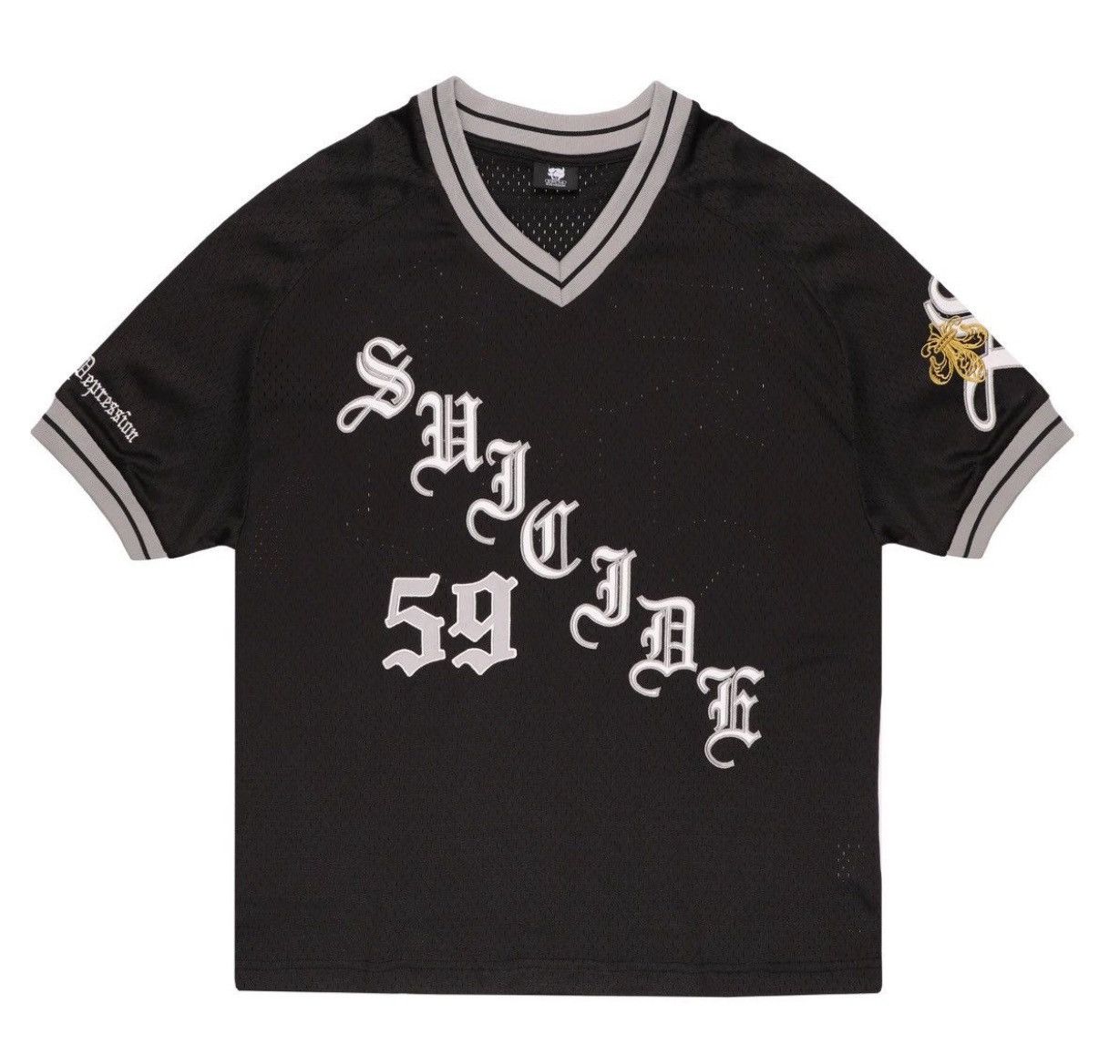 G59 Records $uicideboy$ G59 OLD GUARD SS BASEBALL TOP BLACK suicideboys Size US XL / EU 56 / 4 - 1 Thumbnail