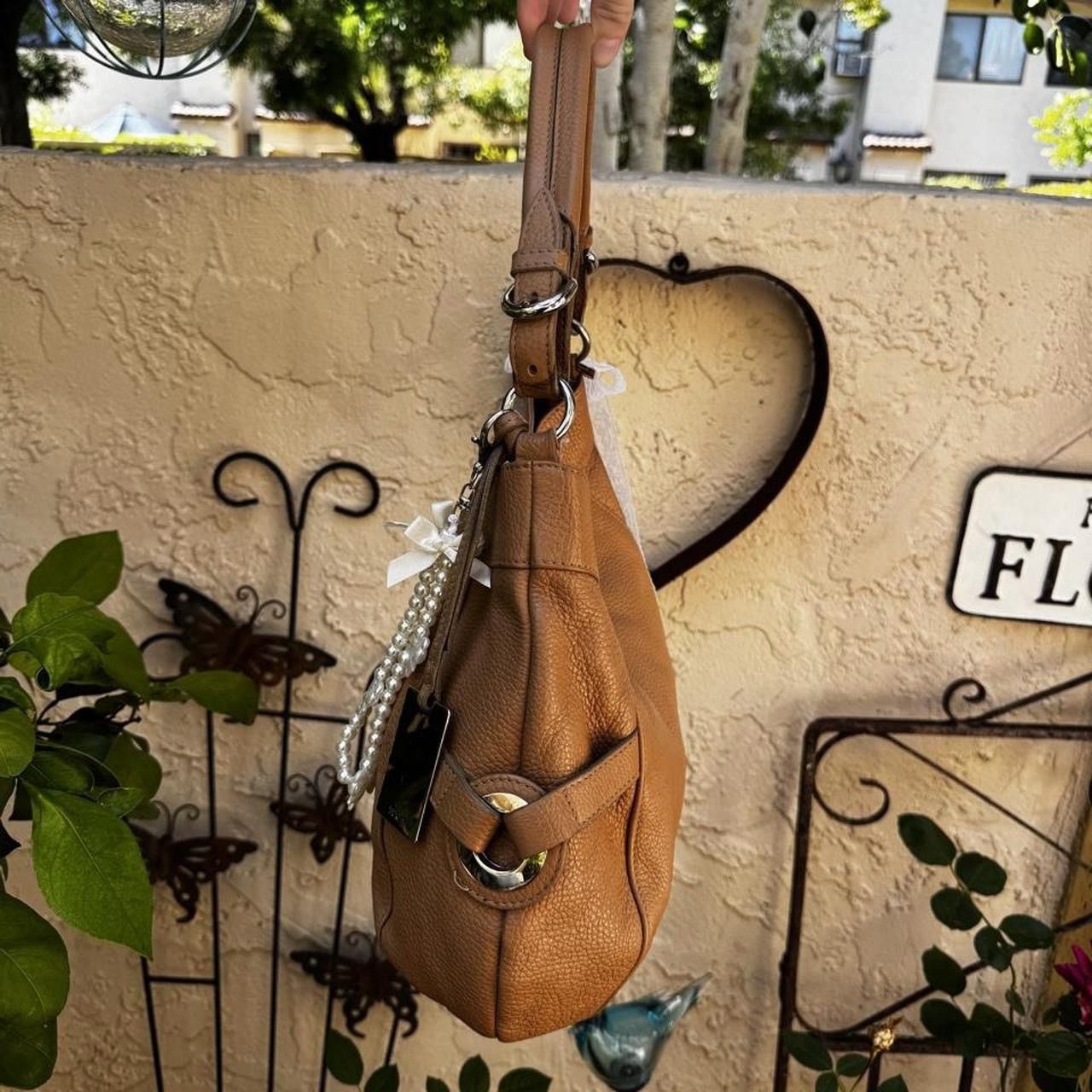 Furla Furla Tan Slouchy Bag Size ONE SIZE - 5 Thumbnail