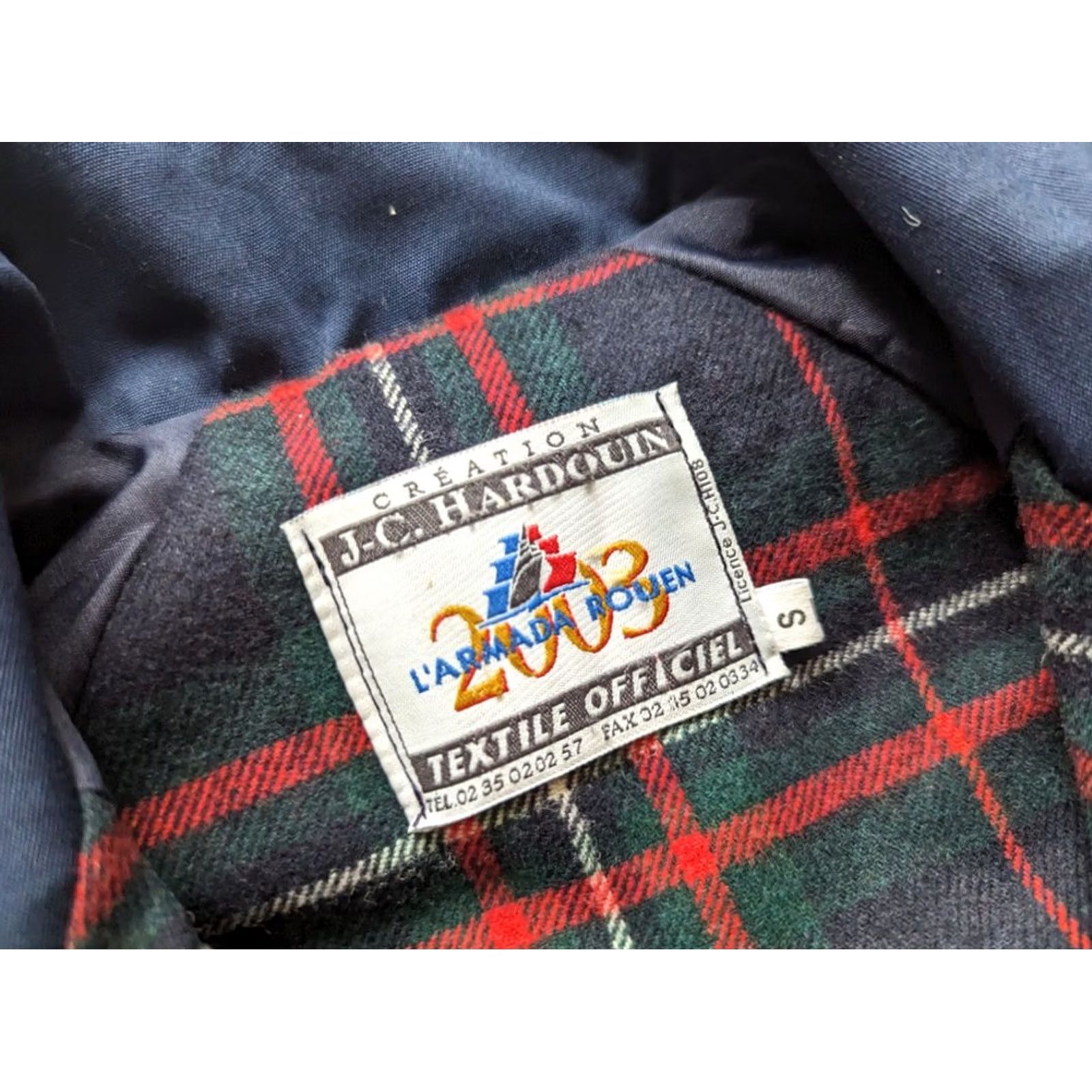 Vintage J-C Hardouin L'Armada Rouen 2003 Sailing jacket Blue Mens Size S Size US S / EU 44-46 / 1 - 2 Thumbnail