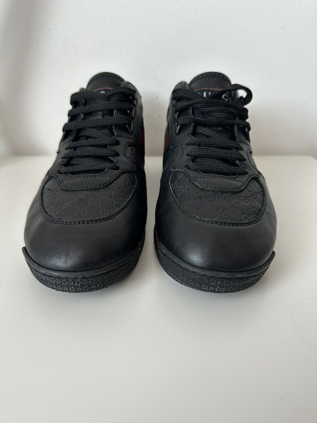 Gucci Gucci micro guccissima SL73 black leather sneakers Size US 7.5 / EU 40-41 - 5 Thumbnail