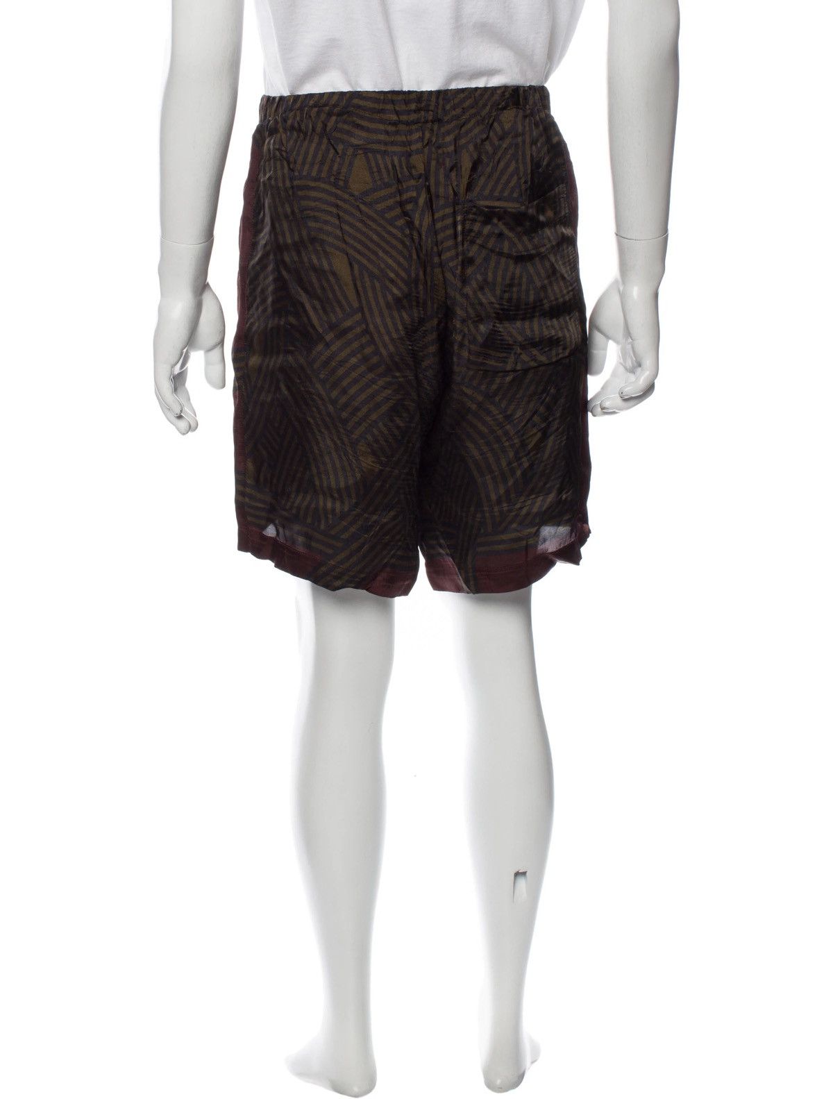 Dries Van Noten Dries Van Noten Piper Printed Shorts Size 44 Viscose Size US 29 - 7 Thumbnail