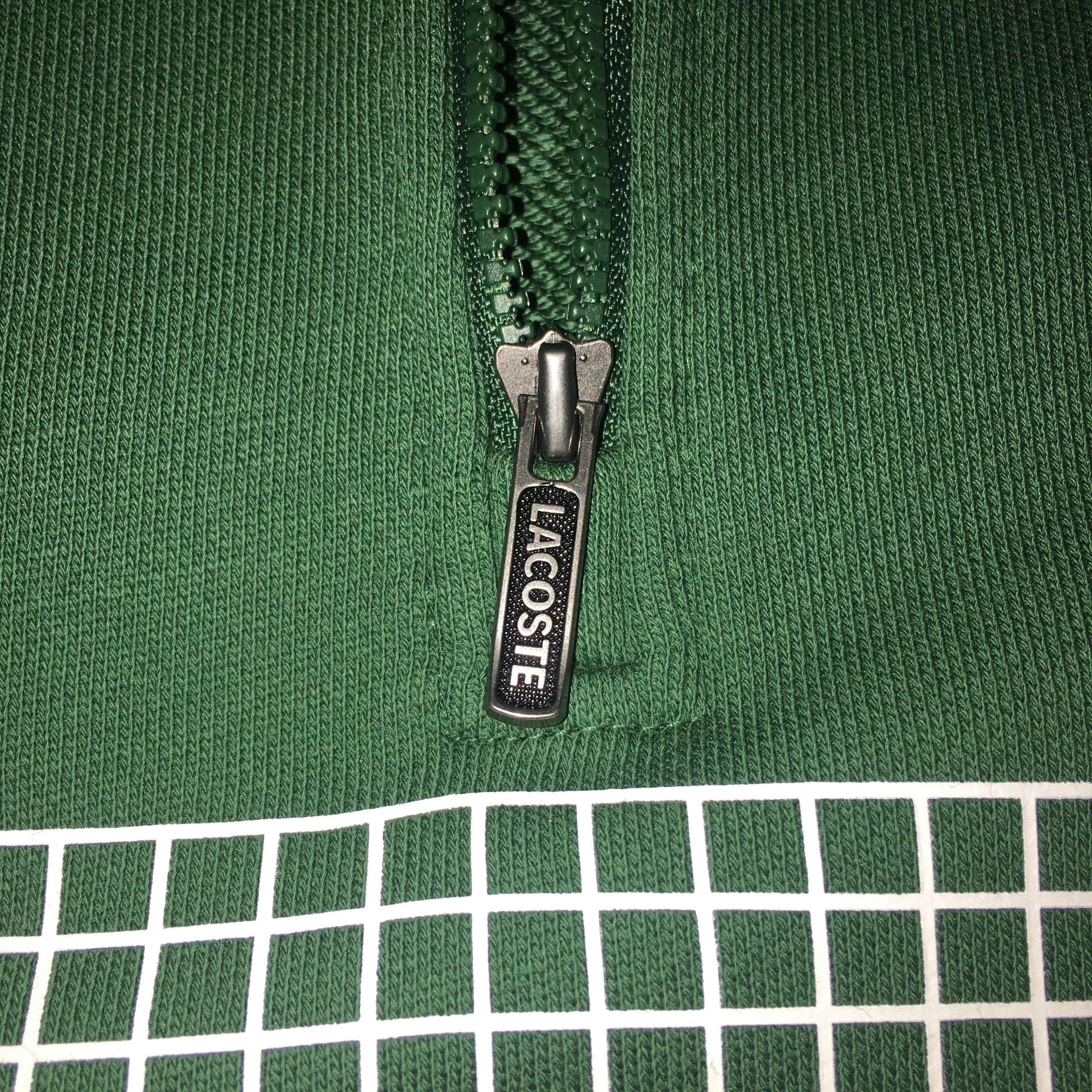Lacoste Lacoste Neo Heritage Le Club 1/4 Zipper Mock Neck Sweatshirt Size US L / EU 52-54 / 3 - 9 Thumbnail