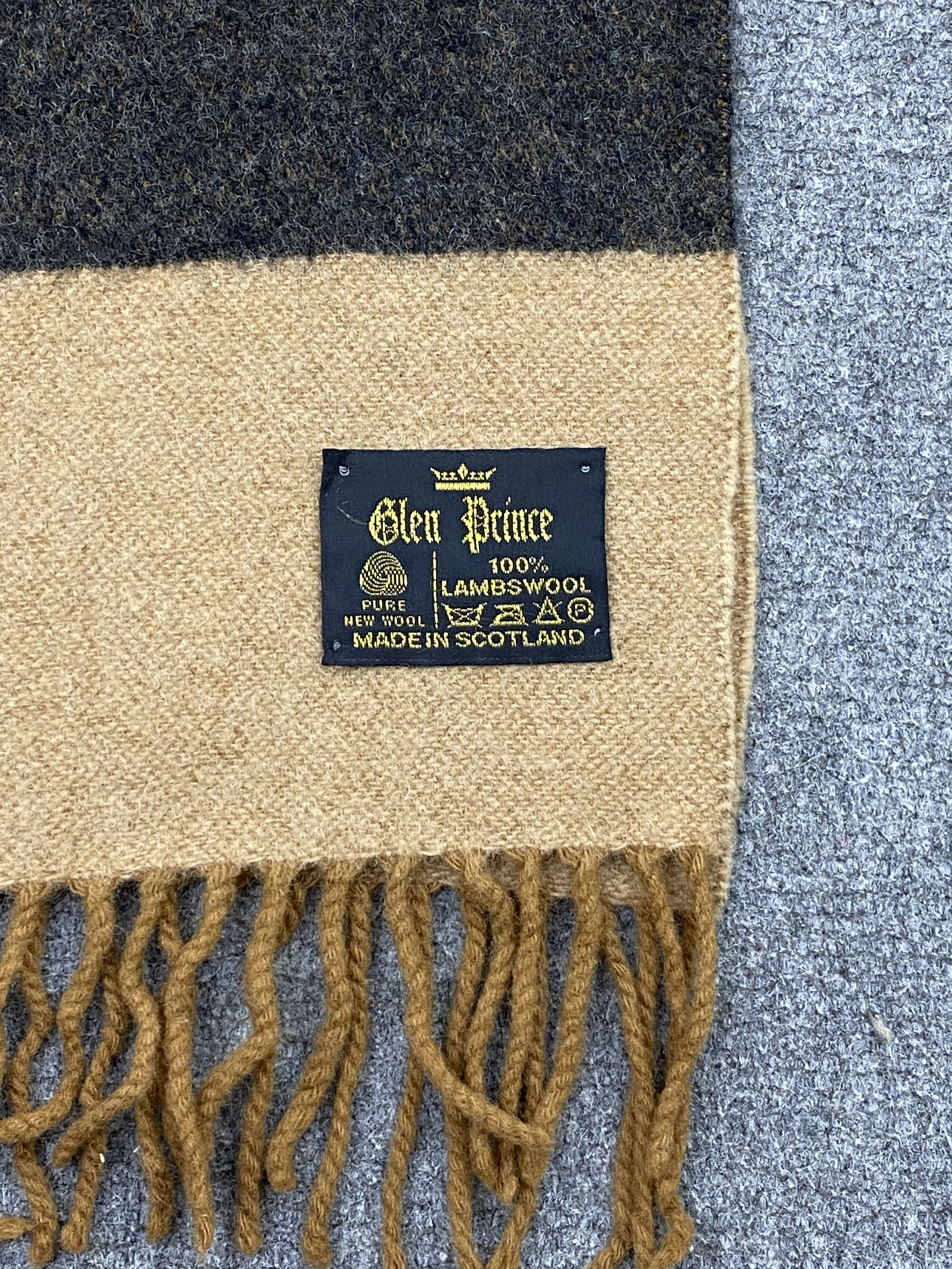Other Vintage Elen Prince Made In Scotland Muffler Scarf -SC0029 Size ONE SIZE - 4 Thumbnail