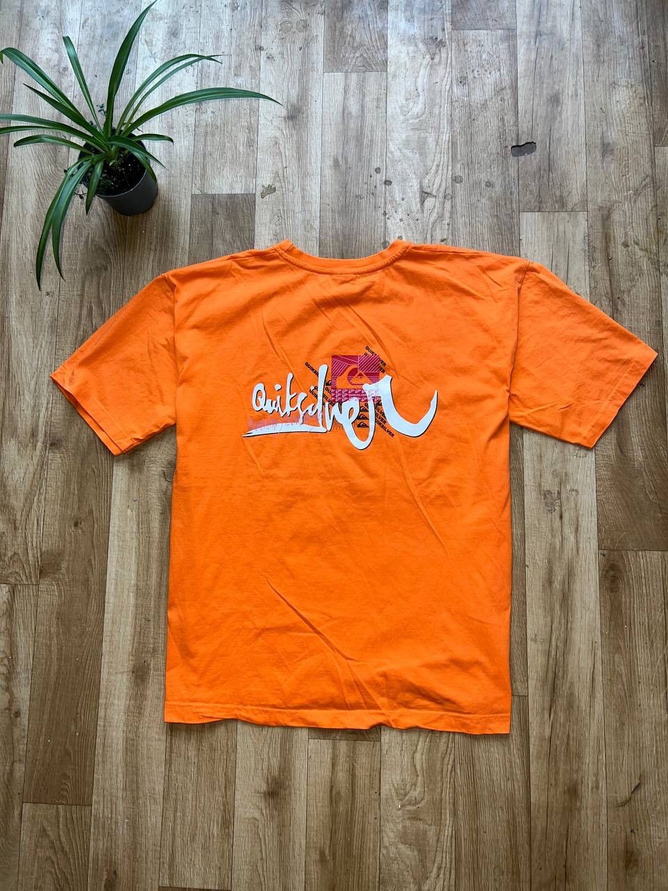 Quiksilver × Vintage Vintage 90s Quiksilver Sun Faded Tshirt Size US XL / EU 56 / 4 - 1 Thumbnail