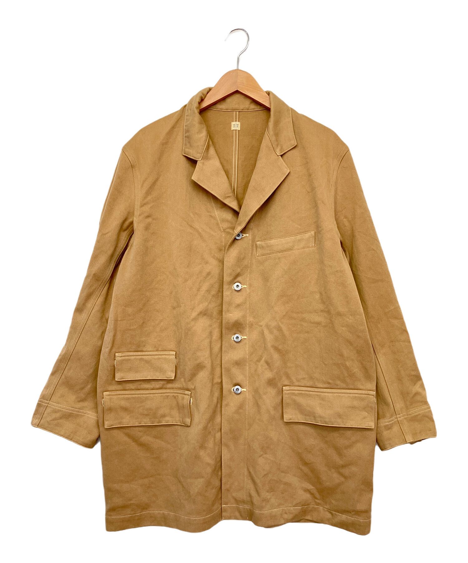 Taiga Takahashi Taiga Takahashi 21AW ENGINEER COAT Brown 38 Size US L / EU 52-54 / 3 - 1 Thumbnail