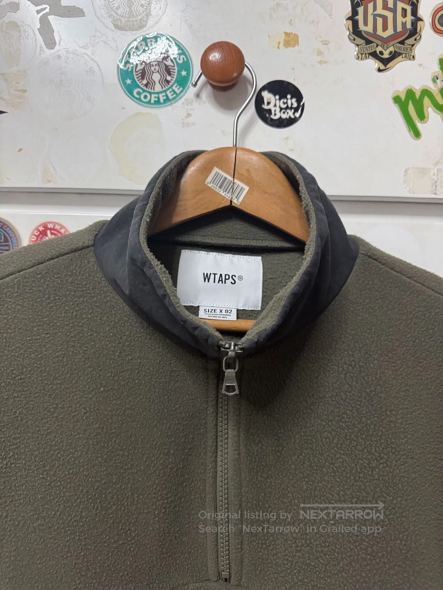Wtaps wtaps embroidered fleece pullover jacket. Size US M / EU 48-50 / 2 - 2 Thumbnail