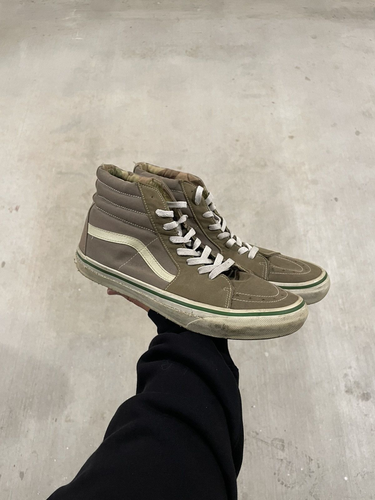 Junya Watanabe 2007 Junya Wantanabe eYe X Vans SK8-HI Size US 11 / EU 44 - 1 Thumbnail