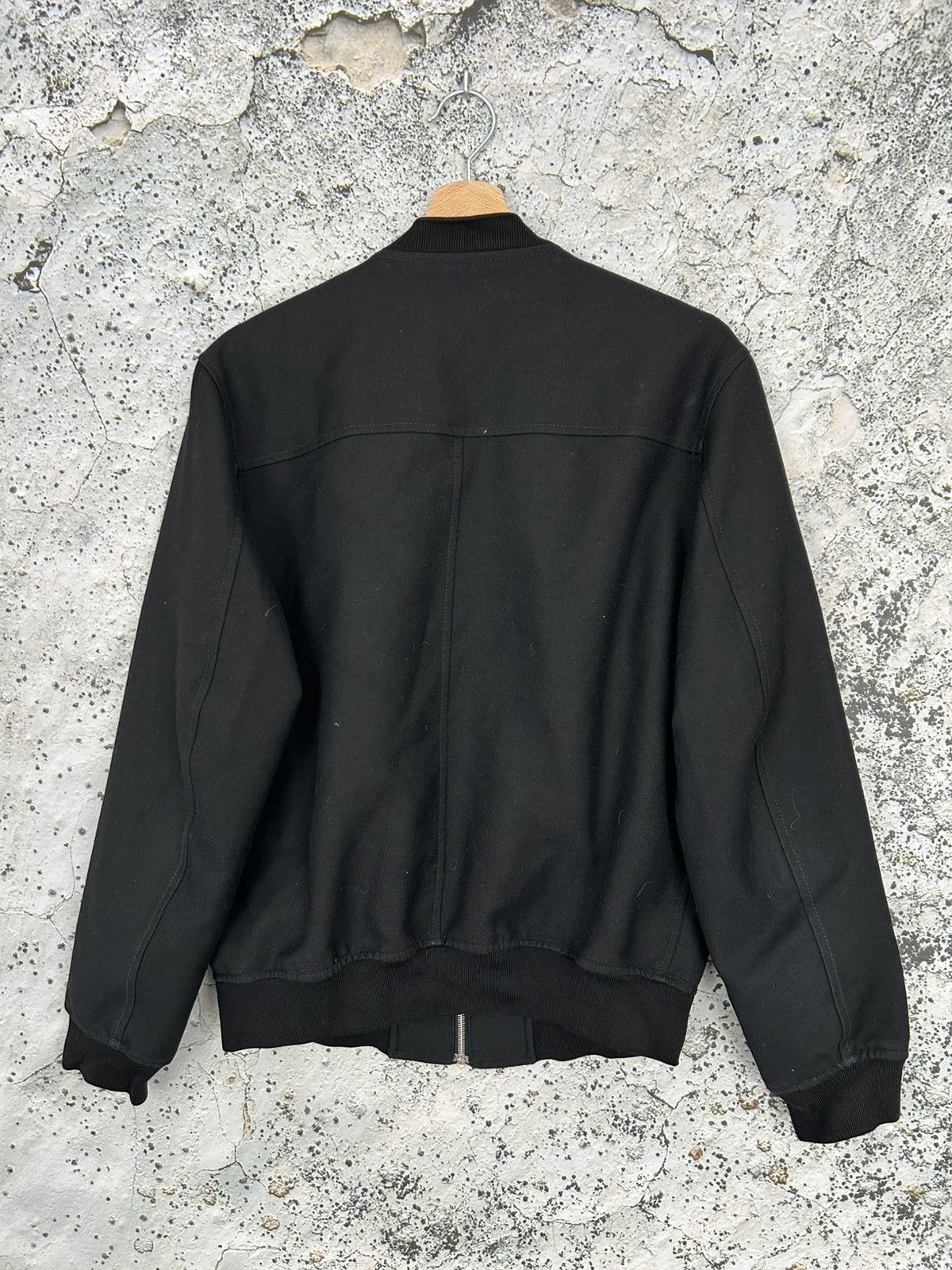 Sandro Sandro Wool Bomber Jacket Avant Garde Luxury Premium Grunge Size US M / EU 48-50 / 2 - 5 Thumbnail