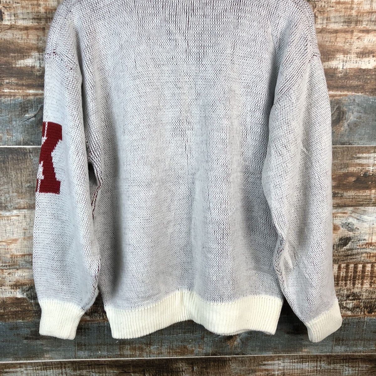 Vintage DLL City Guy Club cartoon japan vintage Grey Knitwear #C167 Size US M / EU 48-50 / 2 - 14 Thumbnail